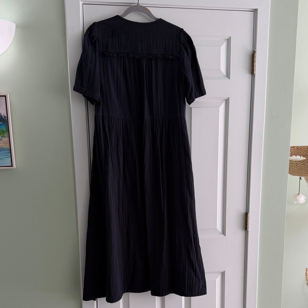 Me+Em Navy Midi Dress